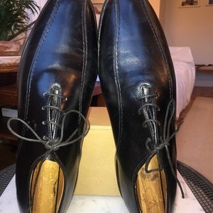 Alan Edmonds shoes.  Black.  “Saxon” model.  Men’s size 8D